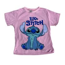 Camiseta Stitch Lilo Blusa Infantil Desenho Maj1010