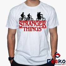 Camiseta Stranger Things 100% Algodão Geeko Camiseta Stranger Things 100% Algodão Geeko