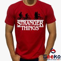 Camiseta Stranger Things 100% Algodão Geeko