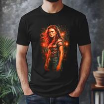 Camiseta Stranger Things Max 100% Algodao Camiseta Stranger Things Max 100% Algodao