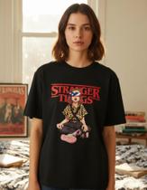 Camiseta Stranger Things Unissex 100 Algodão