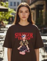 Camiseta Stranger Things Unissex 100 Algodão