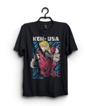 Camiseta Street Fighter Ken USA