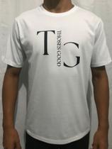 Camiseta Street Wear Premium Fio 30.1 Penteado 100% Algodão TAM GG branca