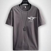 Camiseta StreetWear 100 % Algodão Anjo Ak47 Lançamento Envio Imediato Camiseta StreetWear 100 % Algodão Anjo Ak47 Lançamento Envio Imediato