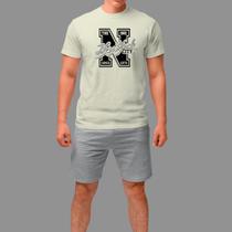 Camiseta Streetwear Básica Casual Estilosa Manga Curta