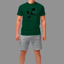 Camiseta Streetwear Básica Casual Gola Redonda