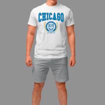 Camiseta Streetwear Básica Moda De Rua Confortável Gola Redonda