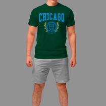 Camiseta Streetwear Básica Moda De Rua Confortável Gola Redonda