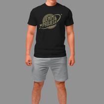 Camiseta Streetwear Básica Moda De Rua Confortável Manga Curta