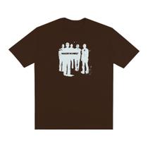 Camiseta Streetwear Made In Mist Estampada Camiseta Oversized 100% Algodão