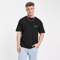 Camiseta Streetwear Off-Y Logo Line Black