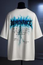 Camiseta Streetwear Oversized Masculina dominance lighting