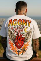 Camiseta Streetwear Oversized Masculina heart dominance