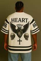 Camiseta Streetwear Oversized Masculina Heart
