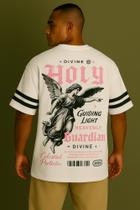 Camiseta Streetwear Oversized Masculina holy