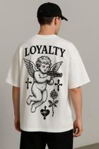 Camiseta Streetwear Oversized Masculina loyalty