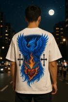 Camiseta Streetwear Oversized Masculina old core