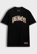 Camiseta Streetwear Prison Carved Black