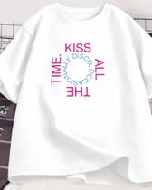 Camiseta Styles Kiss All The Time Disco Occasionally Unissex Camiseta Styles Kiss All The Time Disco Occasionally Unissex