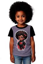 Camiseta Sublimação Infantil Juvenil Criança Afro Kids 01 - AWS Camisetas