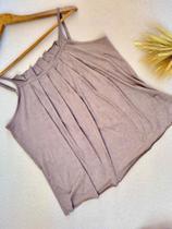 Camiseta suede plus Size