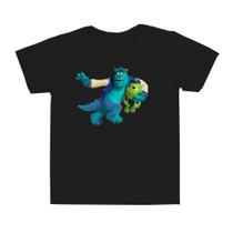Camiseta Sullivan monstros sa desenho filme infantil camisa premium A pronta entrega