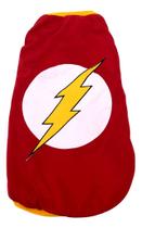 Camiseta Super Heróis Flash cor vermelha Tamanho G