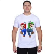 Camiseta Super Mario Bros Gamer Infantil Personalizada Camiseta Super Mario Bros Gamer Infantil Personalizada
