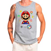 Camiseta super mario bros games jogos camisa masculina lançamento 04