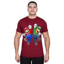 Camiseta Super Mario Gamer Personalização Envio Imediato Top