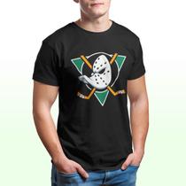 Camiseta Super Patos Casual Camisa Time de Hóquei Mighty Ducks Gola Redonda 100% Algodão Camiseta Super Patos Casual Camisa Time de Hóquei Mighty Ducks Gola Redonda 100% Algodão
