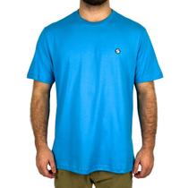 Camiseta Surftrip Logo Básica Turquesa