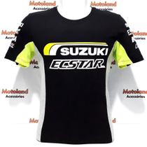 Camiseta Suzuki Ecstar Moto GP Preta - ALL 262