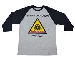 Camiseta System Of A Down Blusa Adulto Manga Raglan Bo3438r Camiseta System Of A Down Blusa Adulto Manga Raglan Bo3438r