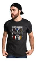 Camiseta System Of A Down Para Fãs 100% Algodão