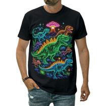 Camiseta T-rex Dinossauro Selvagem Poderoso Feroz Arte Camiseta T-rex Dinossauro Selvagem Poderoso Feroz Arte
