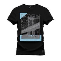 Camiseta T-Shirt 100% Algodão Estampada Durável San Franscisco