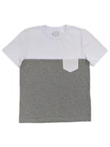 Camiseta t-shirt adulta masculina com bolso Camiseta t-shirt adulta masculina com bolso