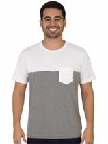 Camiseta t-shirt adulta masculina com bolso Camiseta t-shirt adulta masculina com bolso