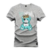 Camiseta T-Shirt Algodão 100% Algodão Urso Iths Worht