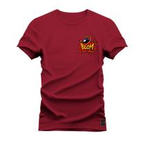 Camiseta T-Shirt Algodão Premium 30.1 Boom