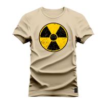 Camiseta T-Shirt Algodão Premium 30.1 Placa Sinal