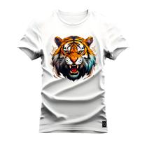 Camiseta T-Shirt Algodão Premium 30.1 Rugido - Nexstar
