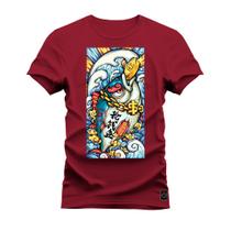 Camiseta T-Shirt Algodão Premium 30.1 Shark Moedas