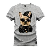 Camiseta T-Shirt Algodão Premium Estampada Dogão Boladão Style