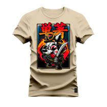 Camiseta T-Shirt Algodão Premium Estampada Faminto