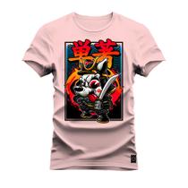 Camiseta T-Shirt Algodão Premium Estampada Faminto