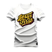 Camiseta T-Shirt Algodão Premium Estampada First