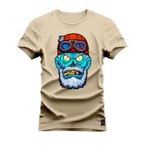 Camiseta T-Shirt Algodão Premium Estampada Madruguinha Bolado - Nexstar